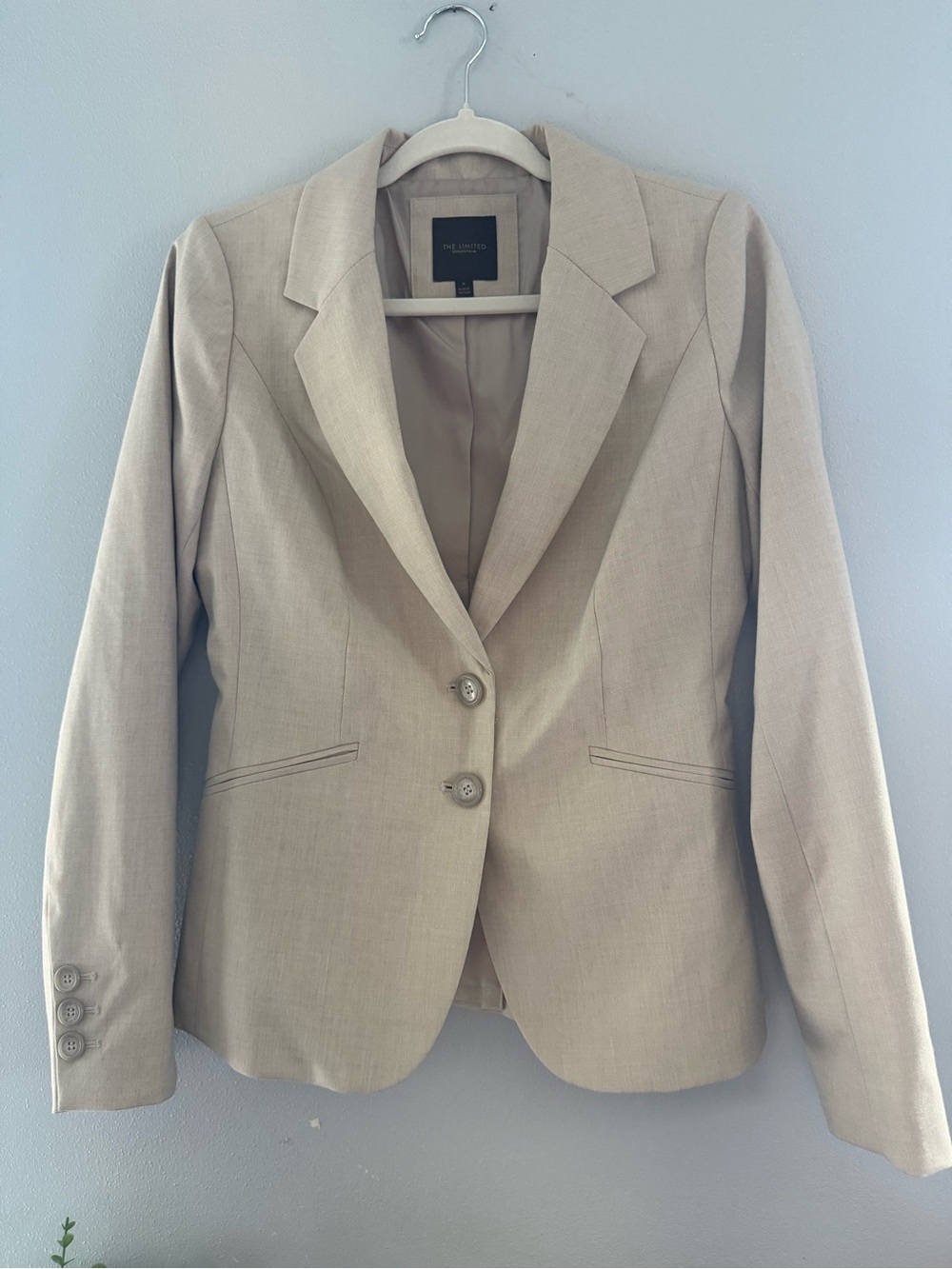 The Limited Beige Tailored Women's Blazer